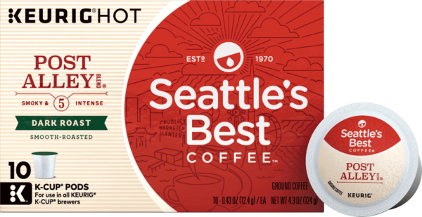 Seattle's Best Coffee EST. 1970 Post Alley Blend Dark Roast Smooth-Roasted