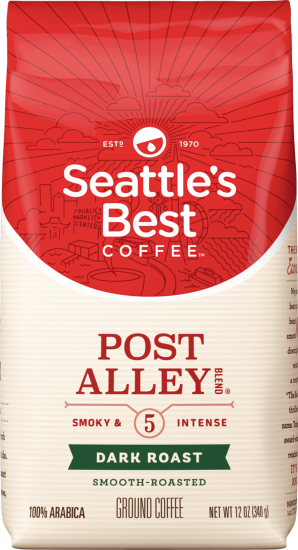 Seattle's Best Coffee EST. 1970 Post Alley Blend Dark Roast Smooth-Roasted