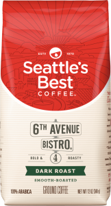 Seattle's Best Coffee EST. 1970 6th Avenue Bistro Dark Roast Smooth-Roasted