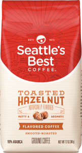 Seattle's Best Coffee EST. 1970 Toasted Hazelnut Flavored Coffee Smooth-Roasted