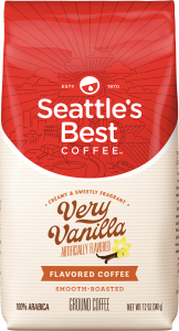 Seattle's Best Coffee EST. 1970 Very Vanilla Flavored Coffee Smooth-Roasted